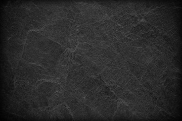 Dark grey black slate background or texture.