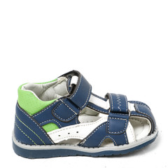 Kid's sandals shoe on white