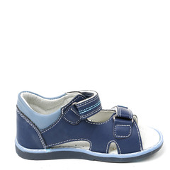 Kid's sandals shoe on white