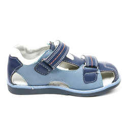 Kid's sandals shoe on white