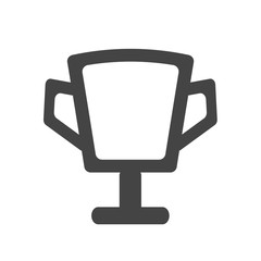 trophy icon vector flat design