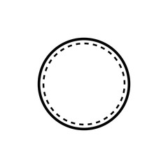  circle Icon vector flat design