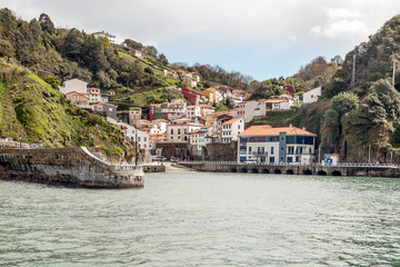 Fototapeta na wymiar Village by the sea called Cudillero