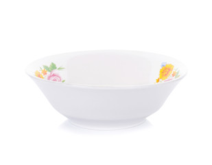 bowl isolated on the white background