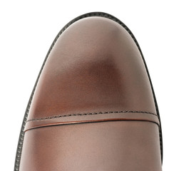 Boots men on white background