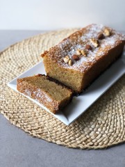 Budín de yogur y coco 
