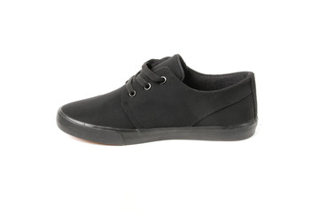 Stylish causal man shoe on white background.