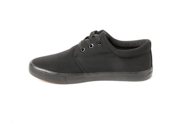 Stylish causal man shoe on white background.