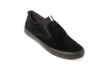 Stylish causal man shoe on white background.