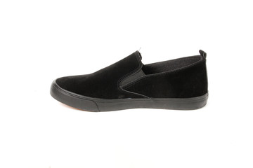 Stylish causal man shoe on white background.