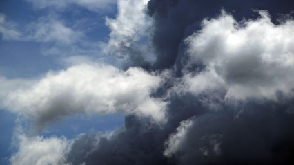 Cloudscape as background