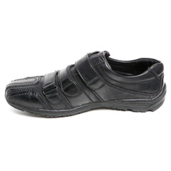Stylish causal man shoe on white background.