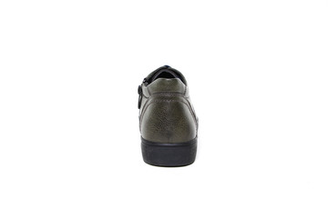 Stylish causal man shoe on white background.
