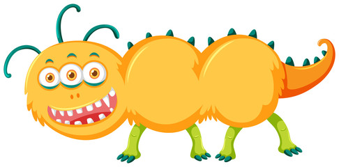 A bizarre monster character © brgfx