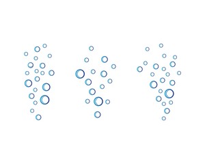 Bubbles water illustration
