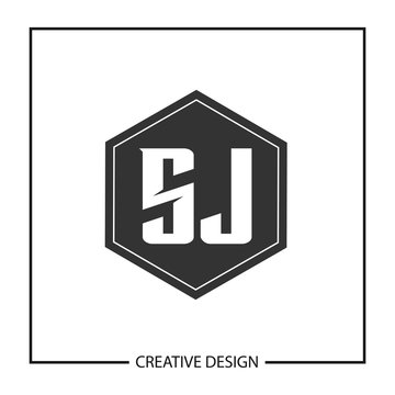 Initial Letter SJ Logo Template Design Vector Illustration