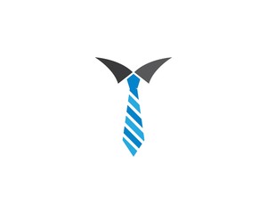 Tie logo illustration