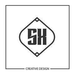 Initial Letter SX Logo Template Design Vector Illustration