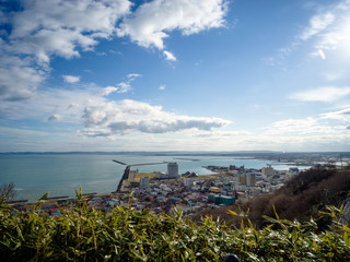 Clear Sky in harbour