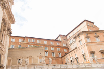 Vatican Building Front Facade View