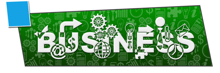 Business Texture Square Green Blue Horizontal 