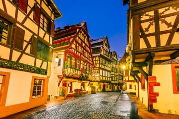 Strasbourg, Alsace, France - Petit France - obrazy, fototapety, plakaty