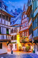 Strasbourg, Alsace, France - Capitale de Noel - obrazy, fototapety, plakaty
