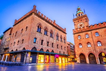 Bologna, Italy - Palazzo Comunale in Piazza Maggiore © ecstk22
