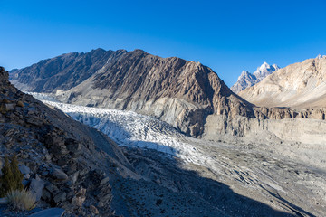 White glacier viewpoint,Pakistan