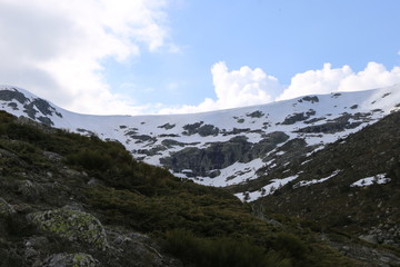 Fototapeta na wymiar Paisaje Nevado