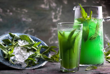 Mojito alcohol cocktail