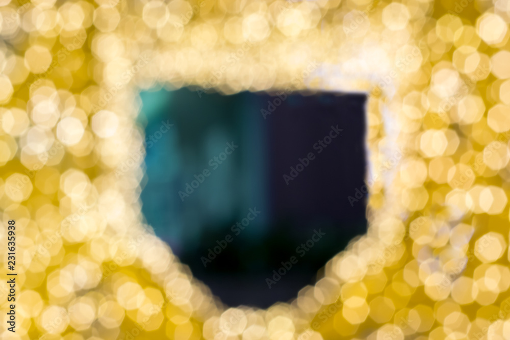 Wall mural bokeh abstract texture background or defocused background. blurred bright light