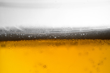 Craft Beer bubbles background texture