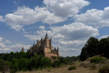 Fototapeta premium Monumentos de España, El Alcázar de Segovia