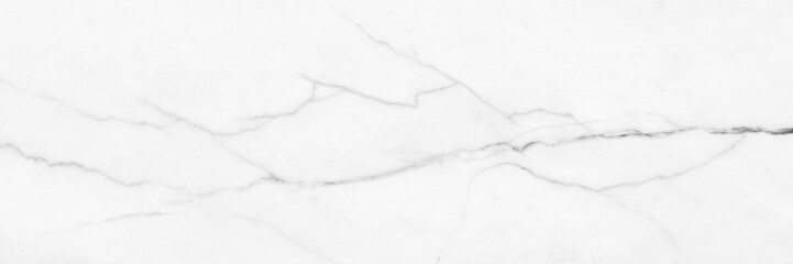 Naklejka premium panoramic white background from marble stone texture for design