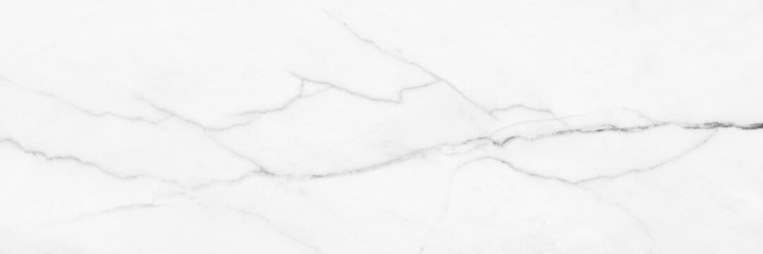 panoramic white background from marble stone texture for design © saknakorn