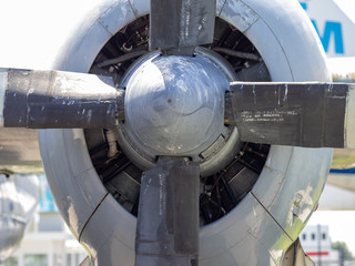 Propellor of a old plane