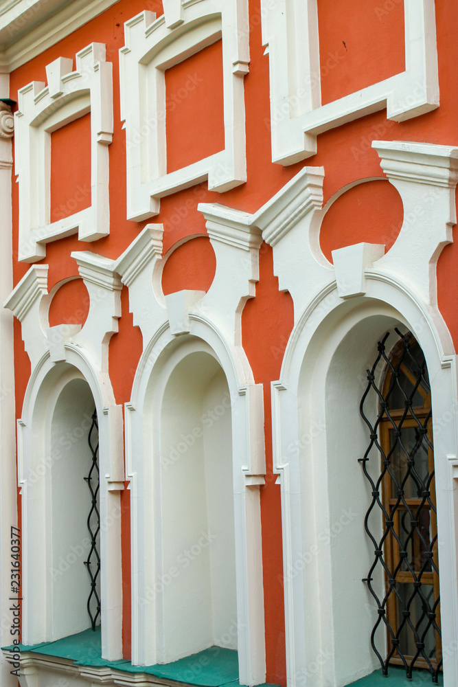 Wall mural windows