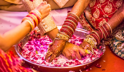 Indian wedding ritual