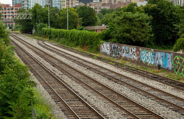 Railroad Tracks in Philadelphia