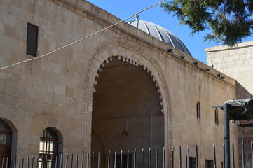 entrance to the mosque