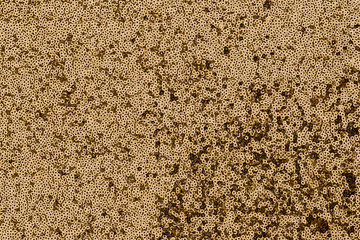 Metal gold glitter cloth background, close up. Metallic  fabric texture