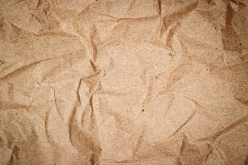 Brown recycled paper for packaging background