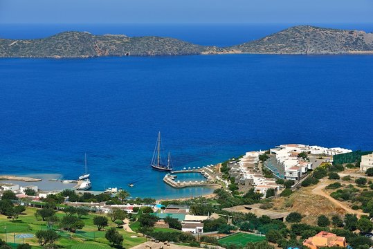 Elounda Beach Hotel, Spa, Golf Course, Elounda, Crete, Greece, Europe
