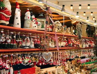 Christmas decorations shop