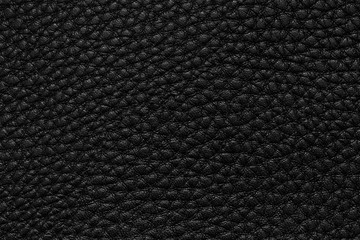 Black elegance leather texture for background with visible details 