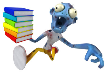 Fun zombie - 3D Illustration