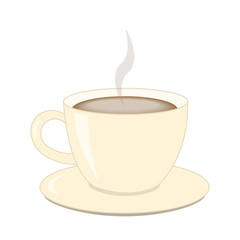 Cup of hot tea or coffee