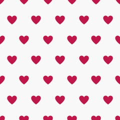 Heart Pattern. Vector Shape.