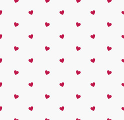 Heart Pattern. Vector Shape.